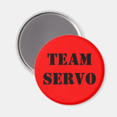 TEAM SERVO MAGNEET (Voorkant / Achterkant)
