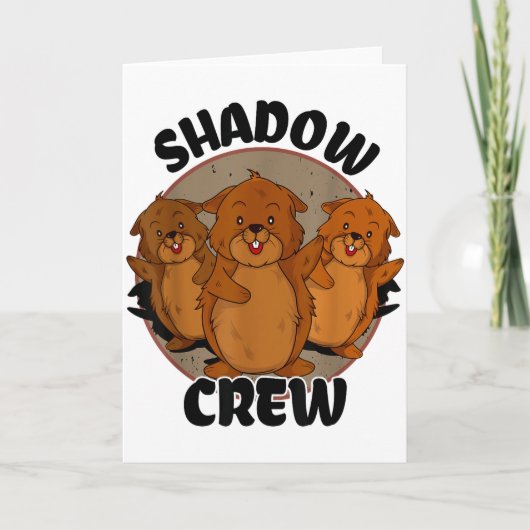 Team Shadow Crew Groundhog Day 2024  Kaart (Voorkant)