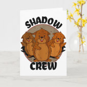 Team Shadow Crew Groundhog Day 2024  Kaart (Gele Bloem)