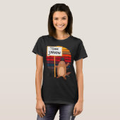 Team Shadow Grappige Winter Groundhog Day Mannen V T-shirt (Voorkant volledig)