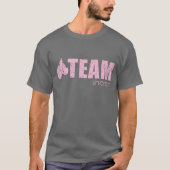 Team Sharon grijs t-shirt (Voorkant)