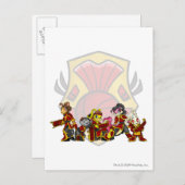 Team Shenkuu Group Briefkaart (Voorkant / Achterkant)