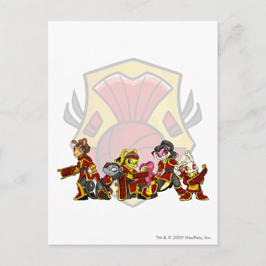 Team Shenkuu Group Briefkaart (Voorkant)