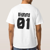 team shinji t-shirt (Achterkant)