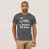 Team Shirt! (vast ontwerp van Mannen) T-shirt (Voorkant volledig)
