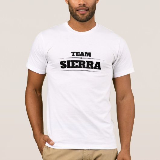 TEAM SIERRA T-SHIRT (Voorkant)