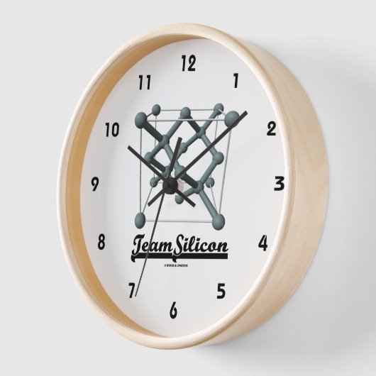 Team Silicon Eenheid Cel Chemische Structuur (Hoek)