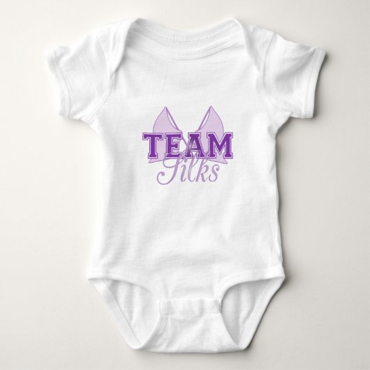 Team Silks Paars Romper (Voorkant)