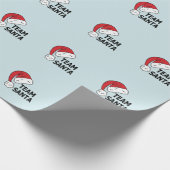Team Sinterklaas, Cool Kerstcadeau Cadeaupapier (Hoek)