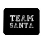 Team Sinterklaas Funny Kerstmis  Magneet (Horizontaal)