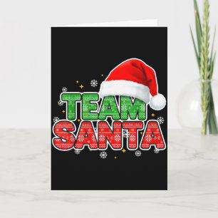 Team Sinterklaas Kerst, Squad En Familie Kaart