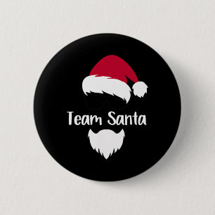 Team Sinterklaas Kostuum Gift Matching F Ronde Button 5,7 Cm
