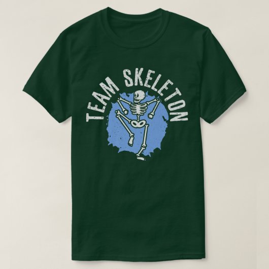 Team Skeleton Radioloog T-shirt (Design voorkant)