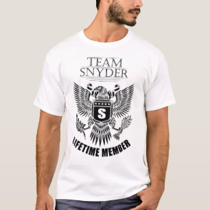 Team Snyder Levenslang lid T-shirt