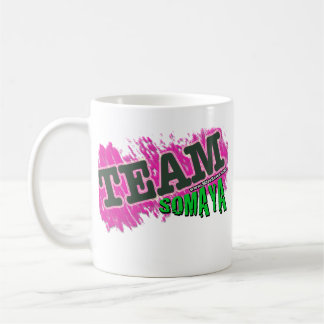 TEAM SOMAYA - groen Koffiemok