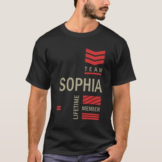 Team Sophia Gift T-shirt (Voorkant)