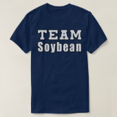 Team Soyboon Farmer Funny Soybeans T-shirt (Design voorkant)