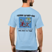 TEAM SPAN-GA T-SHIRT (Achterkant)