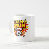 TEAM SPANJE 2026 Mok | Patriotisch Spanje Voetbal (Voorkant links)