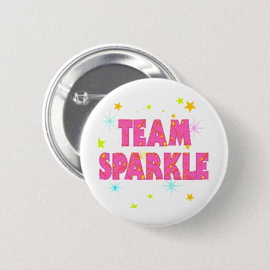 Team Sparkle Ronde Button 5,7 Cm (Voorkant /achterkant)