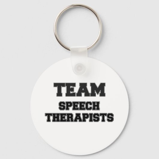 Team Speech Therapists Sleutelhanger (Voorkant)
