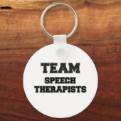 Team Speech Therapists Sleutelhanger (Voorkant)