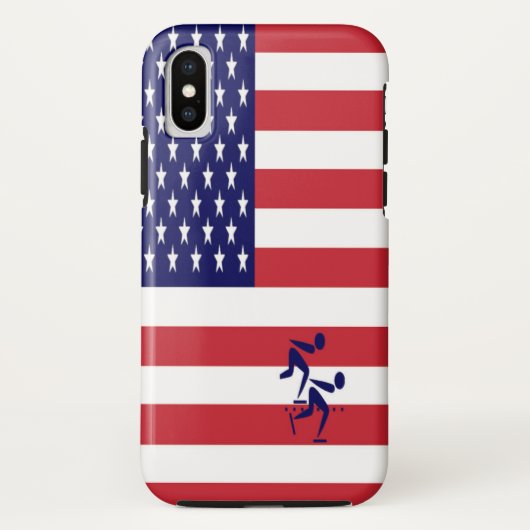Team Speed Skating USA Case-Mate iPhone Case (Achterkant)