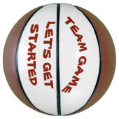 Team spel basketbal (Verticaal)