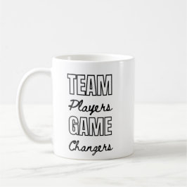 Team Spelers Inspirerende Citaat Zakelijk Cadeau Koffiemok