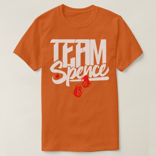 Team Spence Boksen T-shirt (Design voorkant)