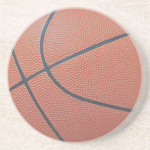 Team Spirit_Basketball texture_Hoops Lover Zandsteen Onderzetter