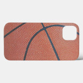 Team Spirit_Basketball texture_Hoops Lovers Case-Mate iPhone Case (Achterkant (horizontaal))