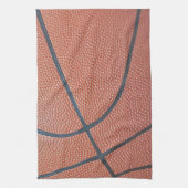 Team Spirit_Basketball textuur kijken Theedoek (Verticaal)