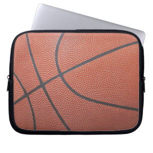 Team Spirit_Basketball textuur look_Hoop het omhoo Laptop Sleeve
