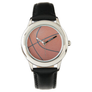 Team Spirit_Basketball textuur look_Hoops Lovers2 Horloge