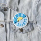 Team Spirit - bergbeklimming Ronde Button 7,6 Cm (In situ)