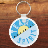 Team Spirit - bergbeklimming Sleutelhanger (Voorkant)