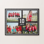 Team Spirit EDITABLE COLOR Personalized Puzzle Legpuzzel<br><div class="desc">Fotogeschenken maken de beste cadeautjes! Eenvoudig aangepast met jouw tekst en/of foto('s) voor een aangepast uiterlijk. Ontworpen door: Berry Berry Sweet. Uitzicht meer design op www.berryberrysweet.com</div>