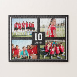 Team Spirit EDITABLE COLOR Personalized Puzzle Legpuzzel