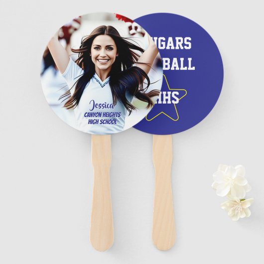 Team Spirit Fan Wavers | Set of 10 Fans Handwaaier (Voorkant en achterkant)