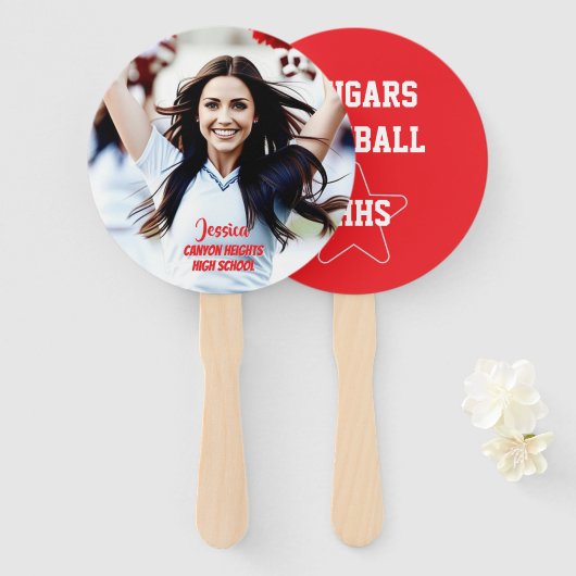 Team Spirit Fan Wavers | Set of 10 Fans Handwaaier (Voorkant en achterkant)