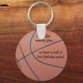 Team Spirit_texture_Heb een kogelverjaardag Sleutelhanger (Voorkant)