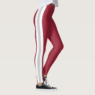 Team Spirit van Arkansas in het rood Leggings