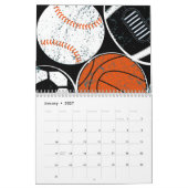 Team sport ballen kalender (Jan 2027)