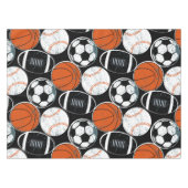 Team sport ballen tafelkleed (Voorkant (Horizontaal))