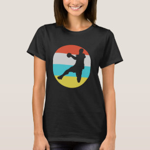 Team Sport Retro Handbal Funny Dodgeball T-shirt