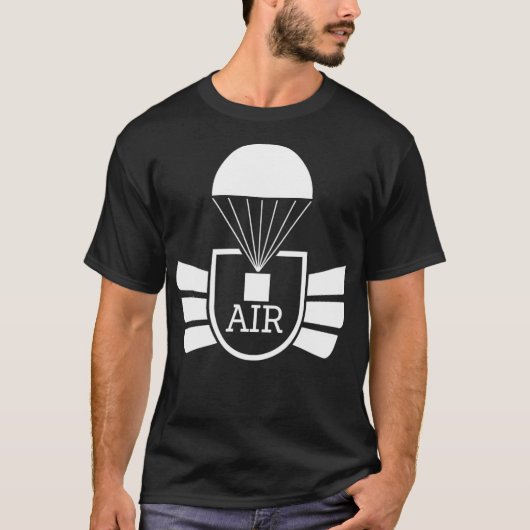 Team Squad bff van het leger T-shirt (Voorkant)