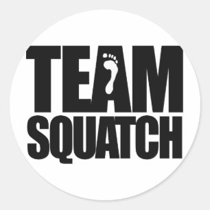 TEAM SQUATCH RONDE STICKER
