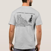 Team Squirrel Haiti 2010 T-shirt (Achterkant)