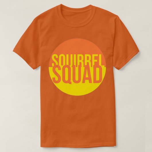 Team Squirrel T-shirt (Design voorkant)